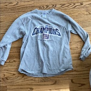 new york giants champion long sleeve